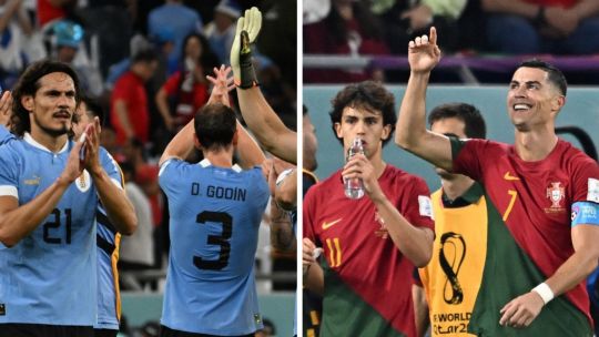 portugal-vs-uruguay-se-enfrentan-en-un-partidazo-del-mundial-de-qatar:-hora,-tv-y-formaciones