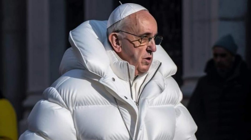 el-papa-francisco-se-hizo-viral-por-una-campera:-la-verdad-detras-de-la-foto